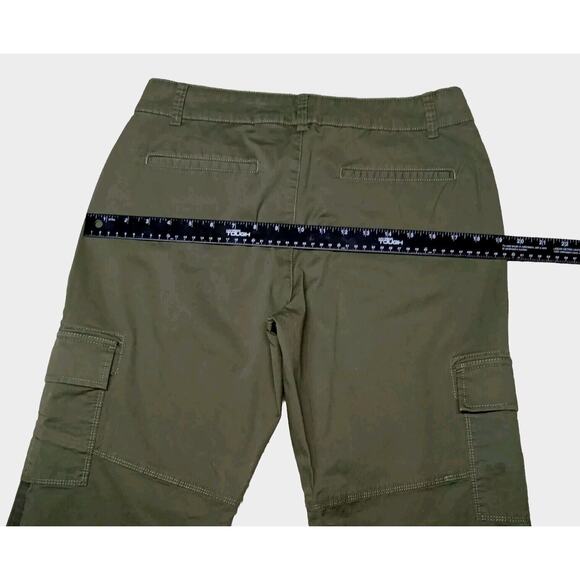 Tommy Hilfiger Chelsea Pants Womens 8 Green Casual Cargo Ankle Stretch Outdoors - Picture 8 of 12